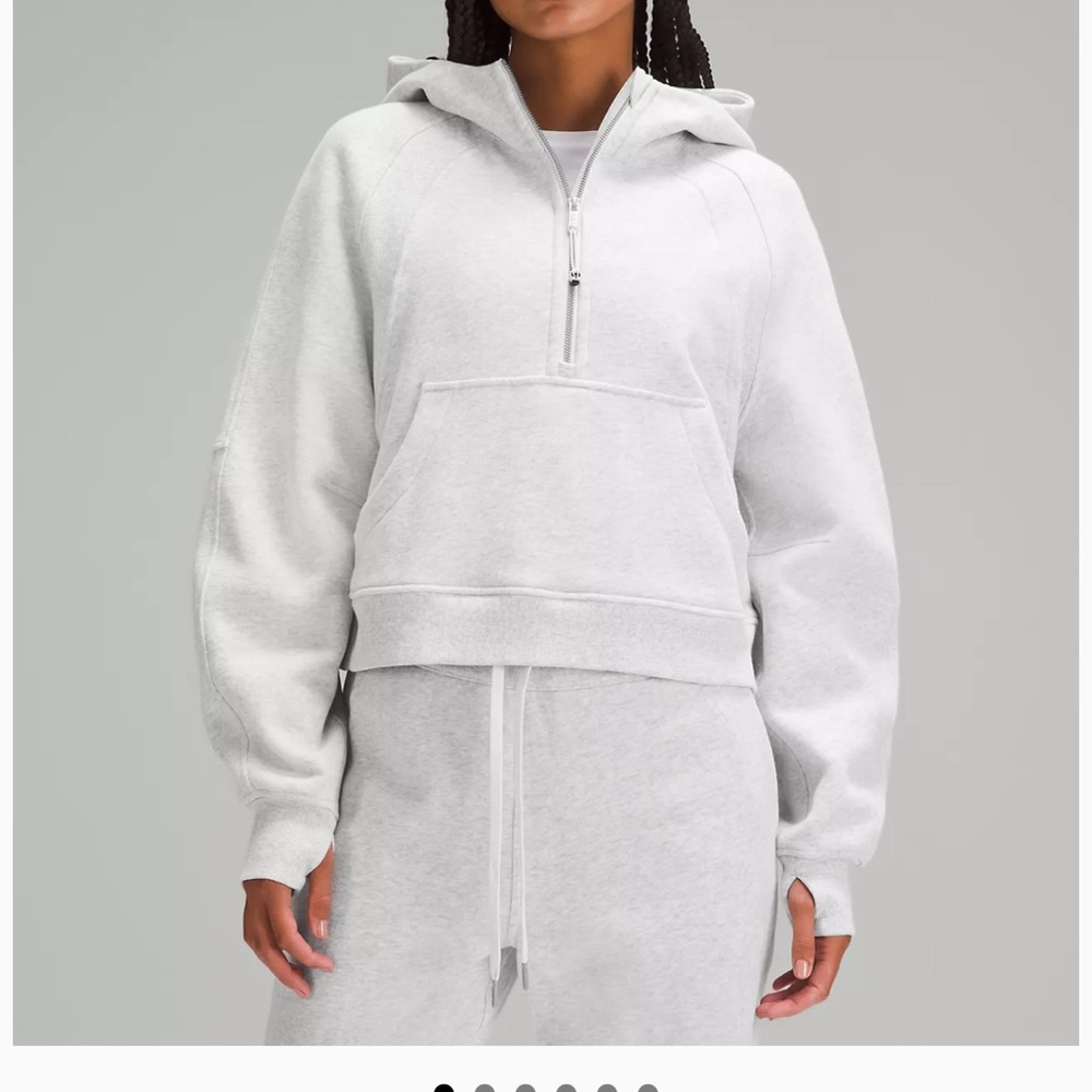 Lululemon cropped scuba hoodie